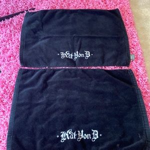 Kat Von D pro makeup towels